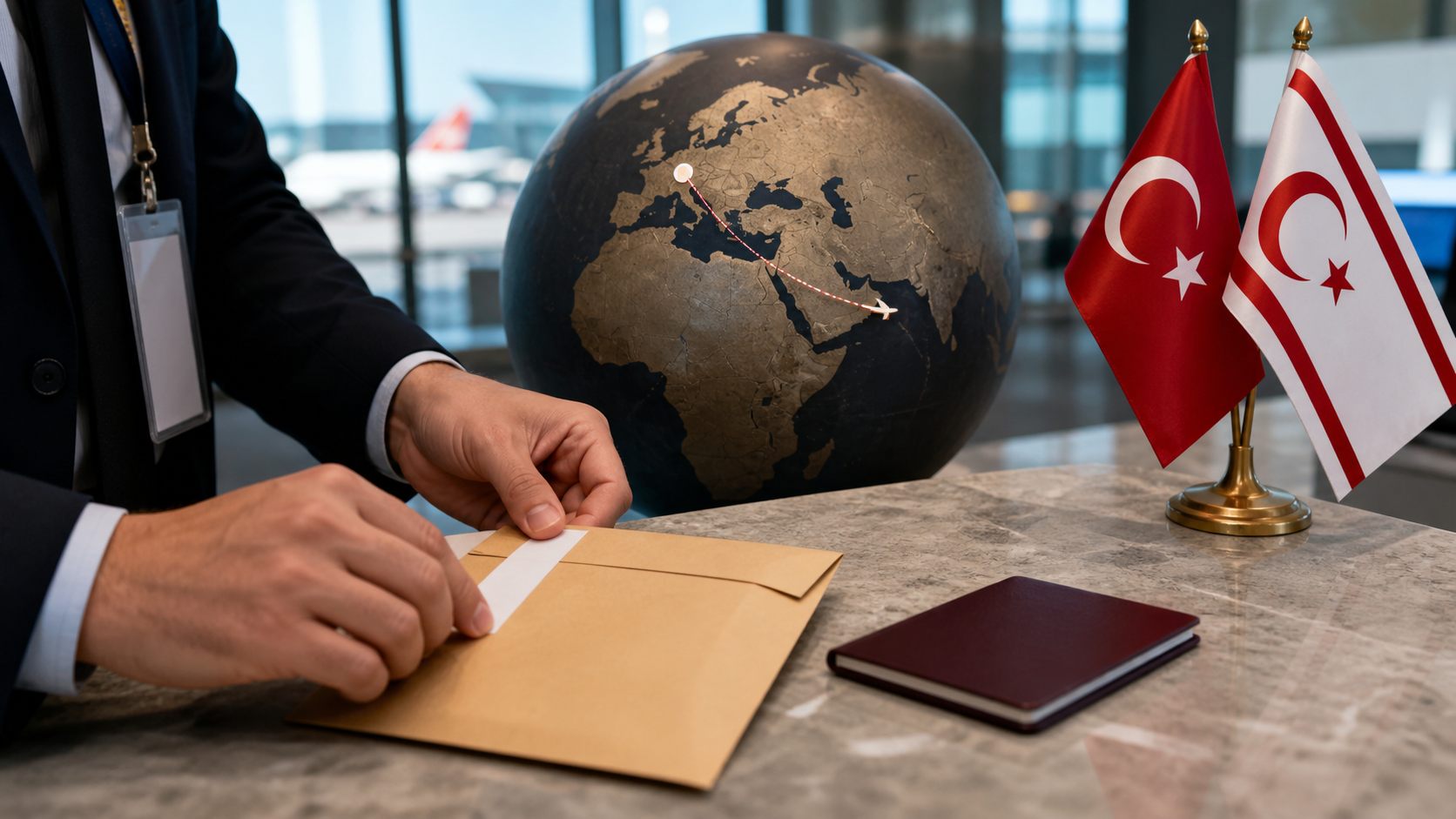International passport forwarding and document concierge service from Istanbul to North Cyprus