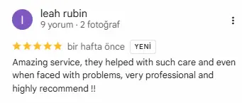 Leah Rubin original Google Maps review screenshot