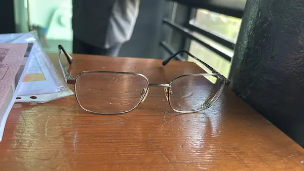 Seiko glasses recovered from Turkish Airlines Lost and Found at Istanbul Airport